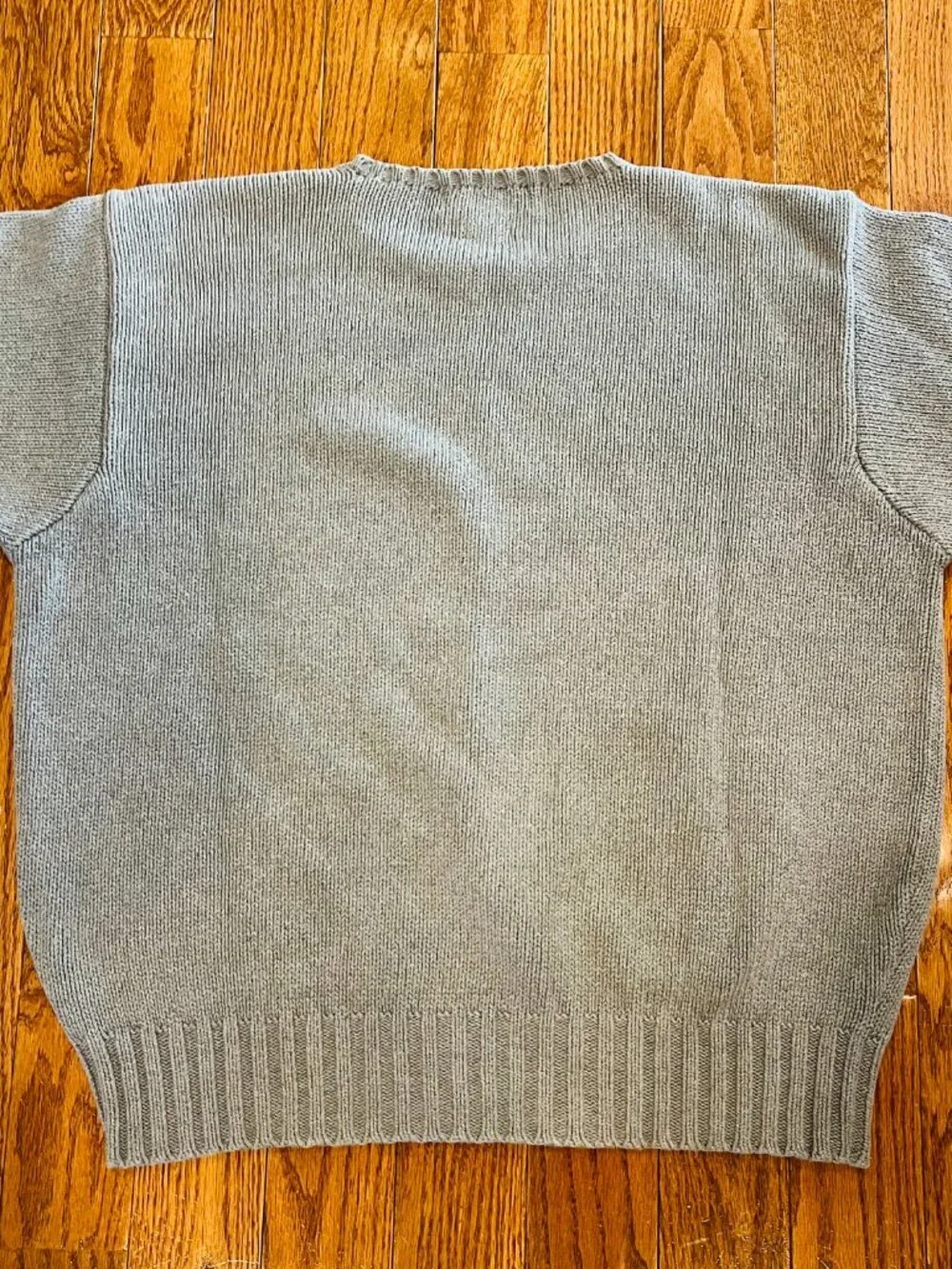 Vintage 90's Polo Ralph Lauren Men’s Cable Knit Fisherman Sweater Size XL Chunky
